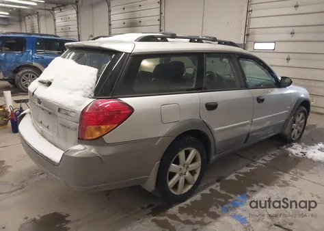 2007 Subaru Outback 2.5I from USA, damaged, VIN 4S4BP61C577314322